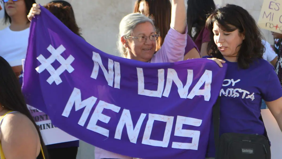 1 Organizan en Madera la marcha Ya basta FOTO EL SIGLO DE TORREÓN