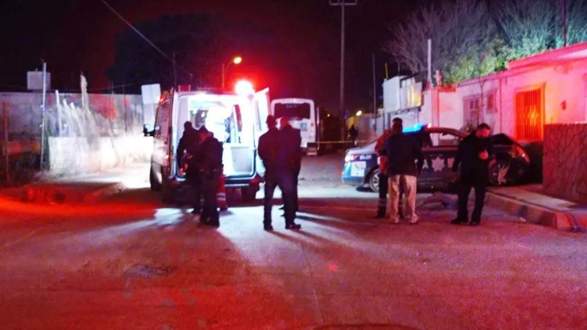 accidente policía