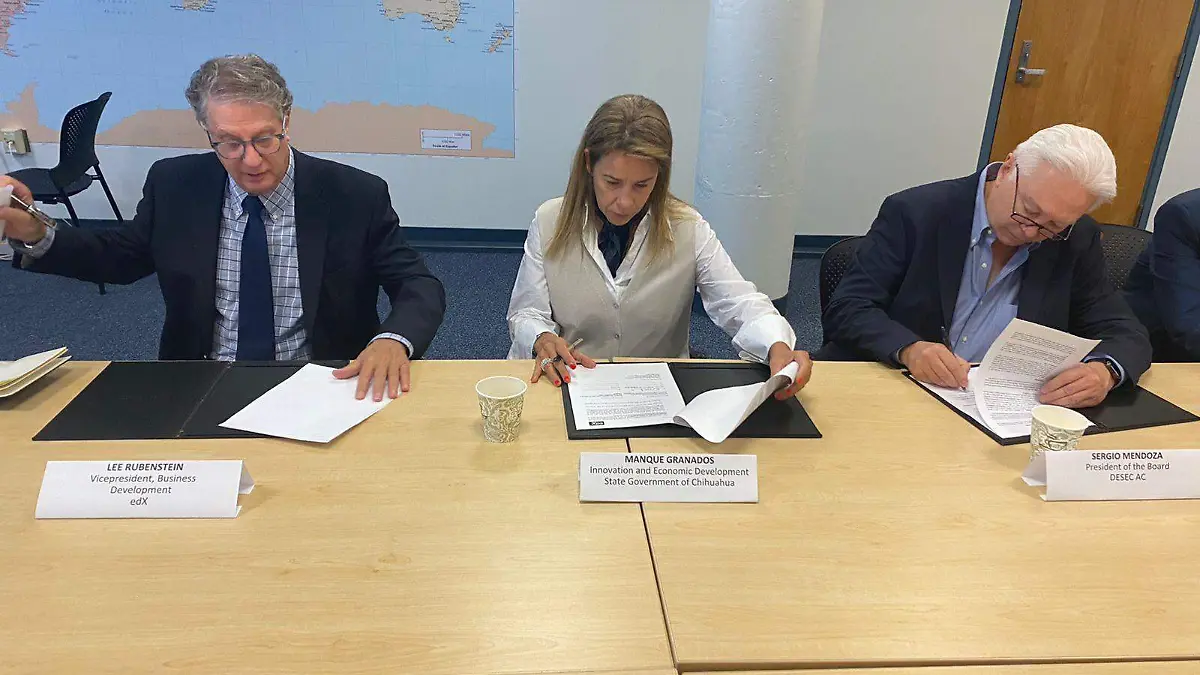 Impulsarán SIDE y EdX el potencial y talento chihuahuense