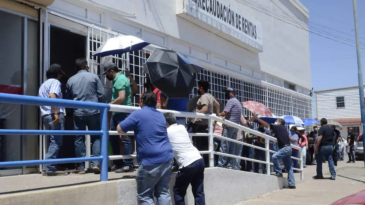 Recaudación de rentas reclamos placas