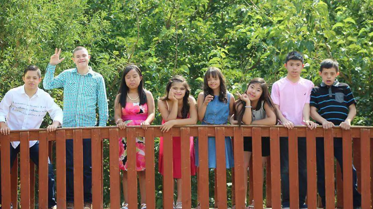 PRINCIPLA Alumnos del Instituto Down de Chihuahua.