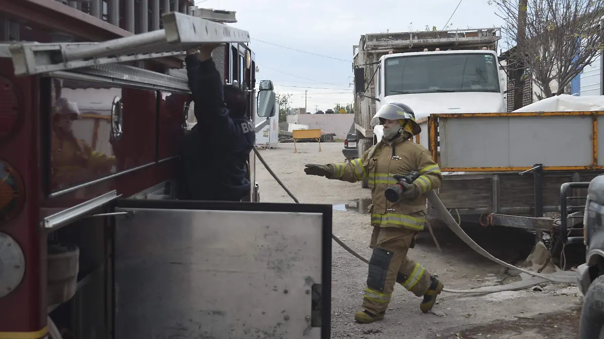 Bombero en acciòn
