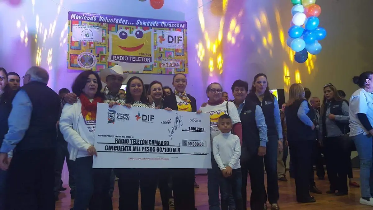 Radioteletón inició con 50 mil pesos en su edición 19...