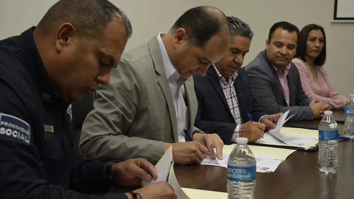 Firma de convenio con FICOSEC