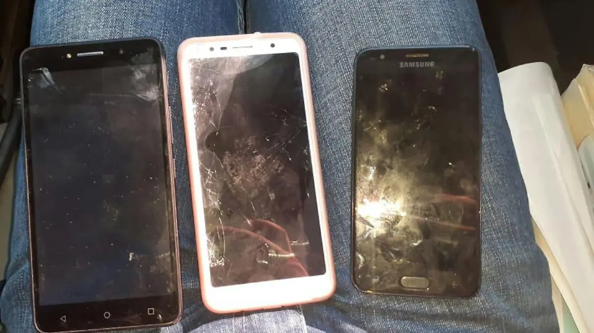 Recupera la UIP 3 aparatos celulares robados