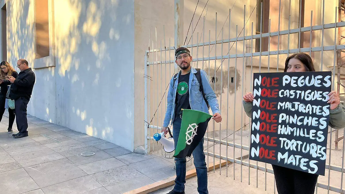 manifestación antitaurina