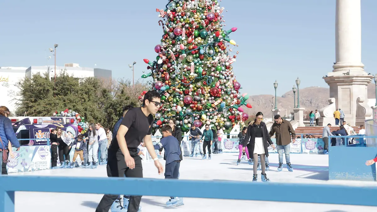 pista de hielo navidad 
