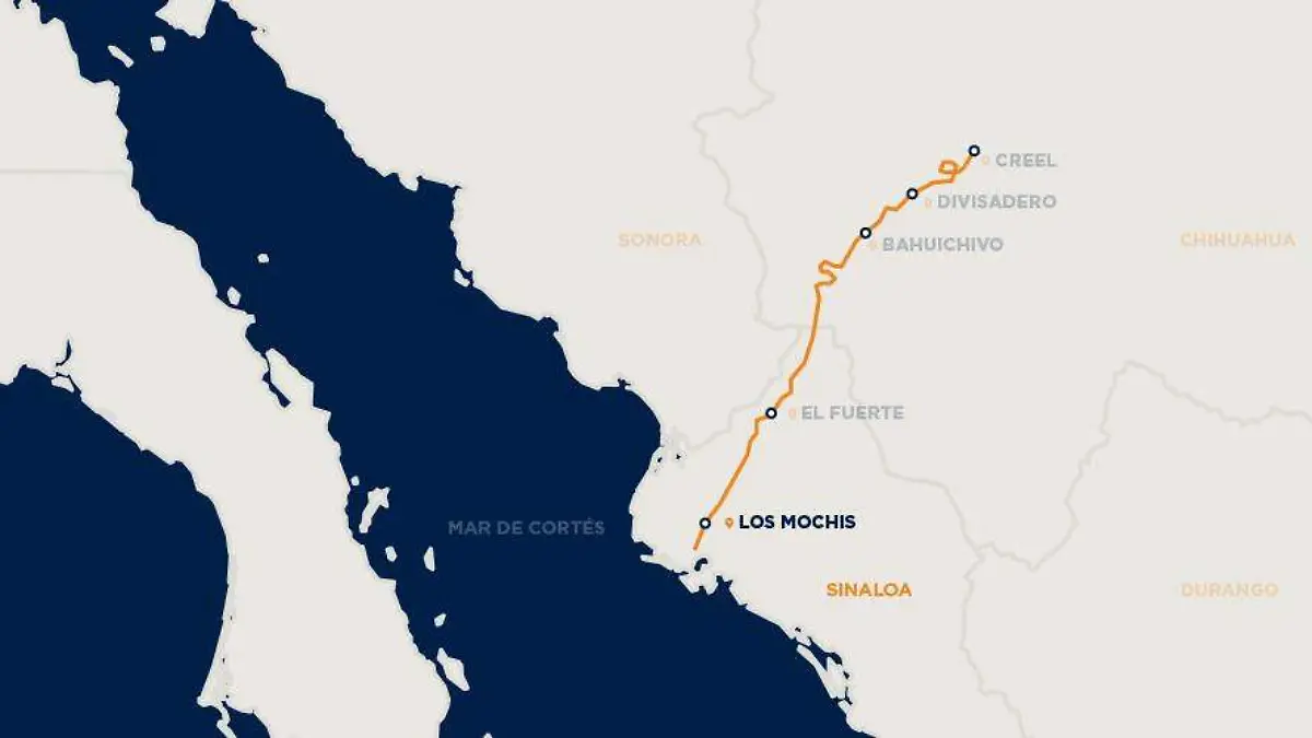 Ruta del tren Chihuahua-Pacífico, chepe express