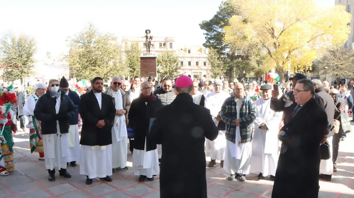 Homenaje Del Clero A la Virgen De Guadalupe