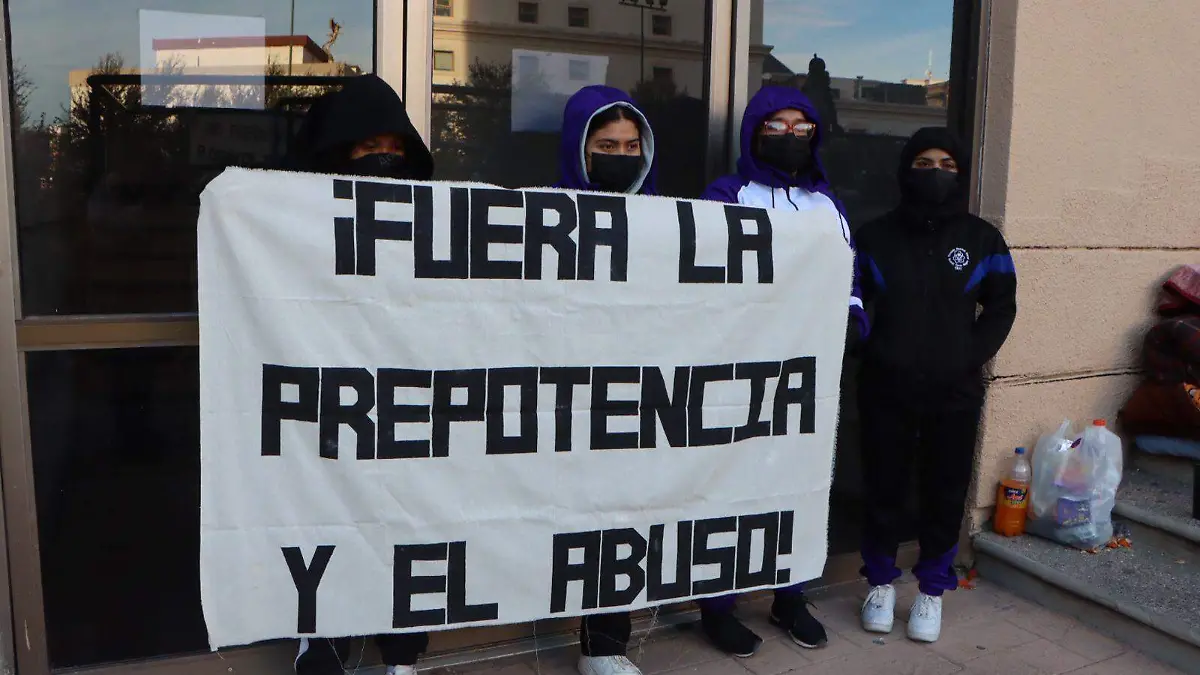 Manifestación normalistas Saucillo