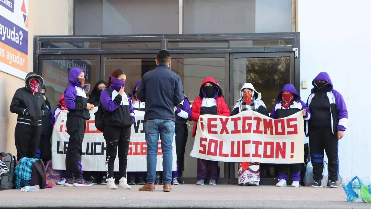 Manifestación normalistas Saucillo