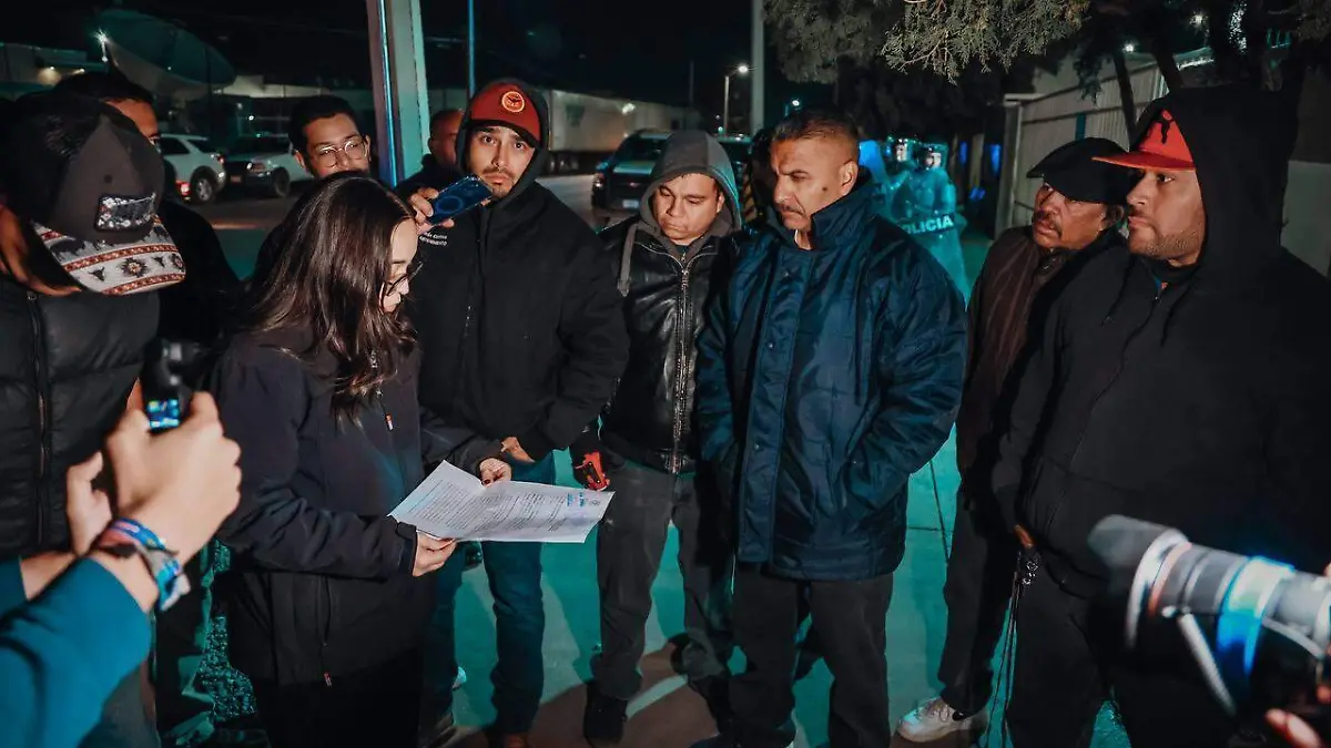 Manifestación superior maquila