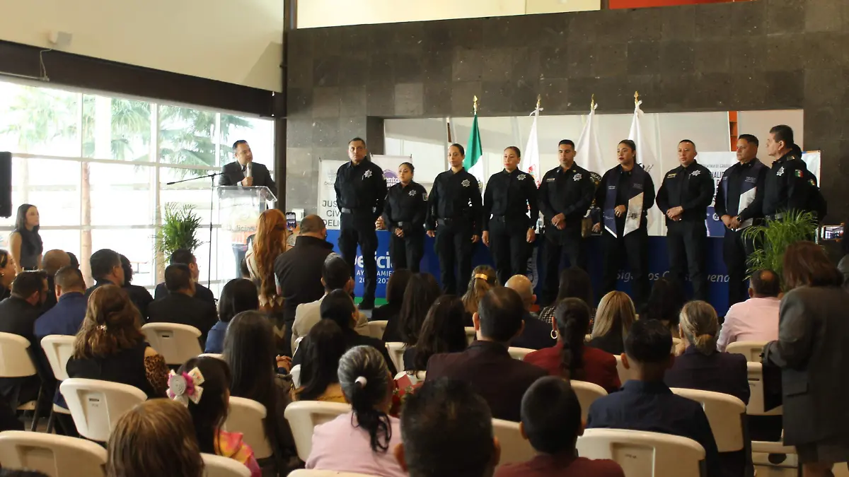 Reconocieron a elementos de la DSPM