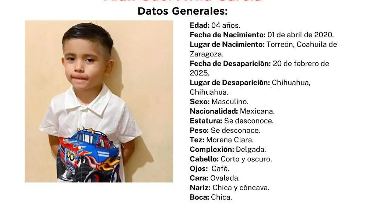 Alan Gael desaparecido