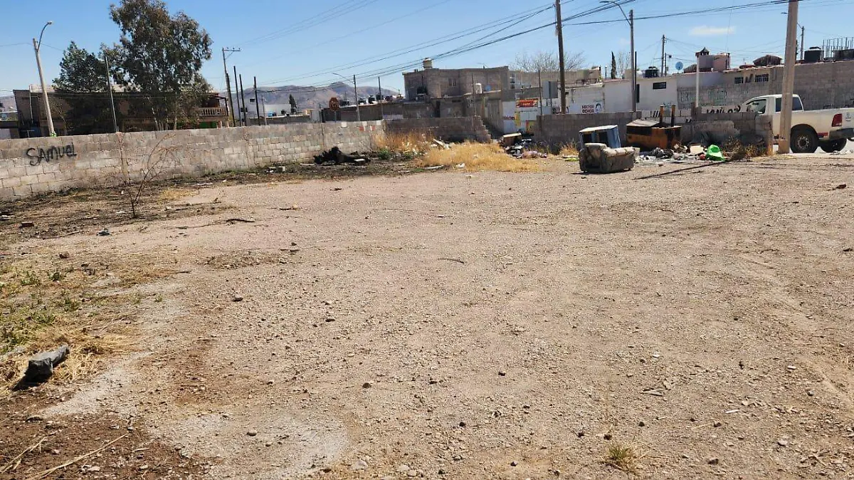 TERRENO DONDE FUE ENCONTRADA VIOLETA