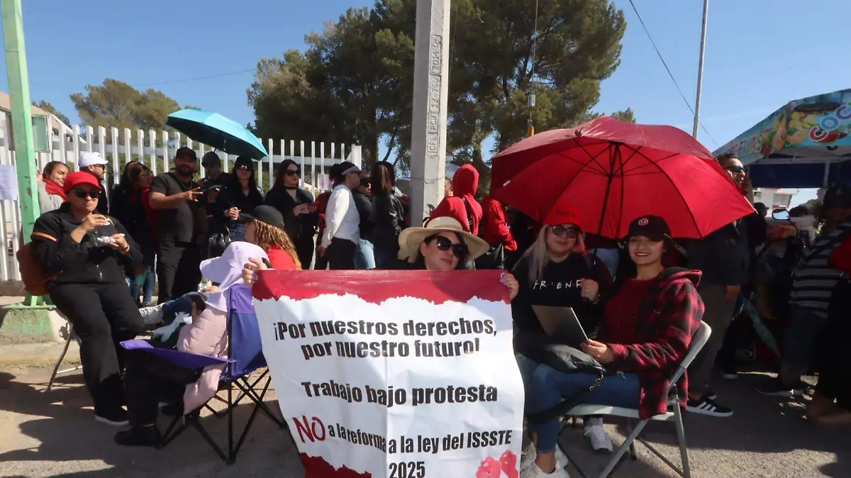Manifestación Maestros SEECH
