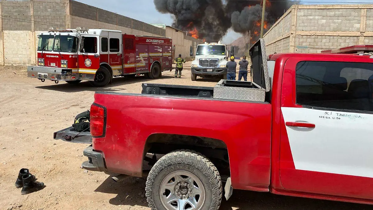 incendio colonia aeropuerto