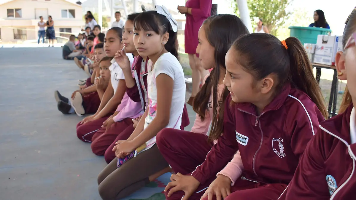FOTO EDNA MARTÍNEZ Sin instrucción en educación básica sobre paro nacional de mujeres