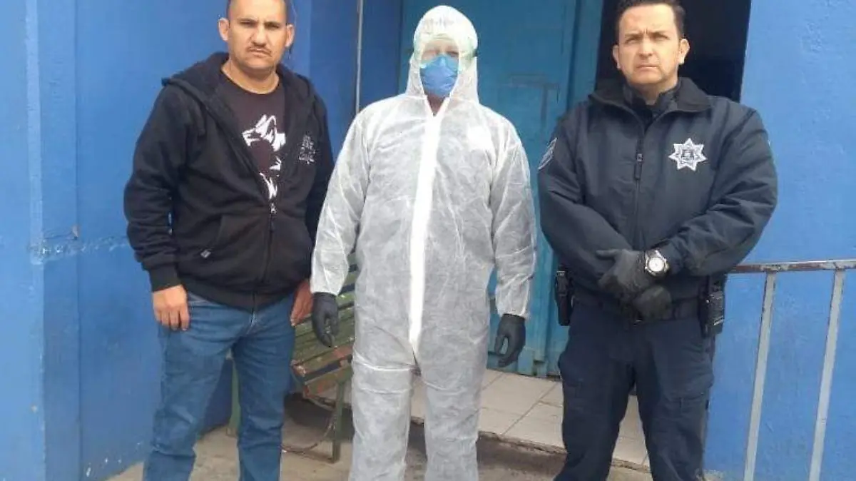 FOTO DSPM Los trajes se recibieron por las autoridades municipales