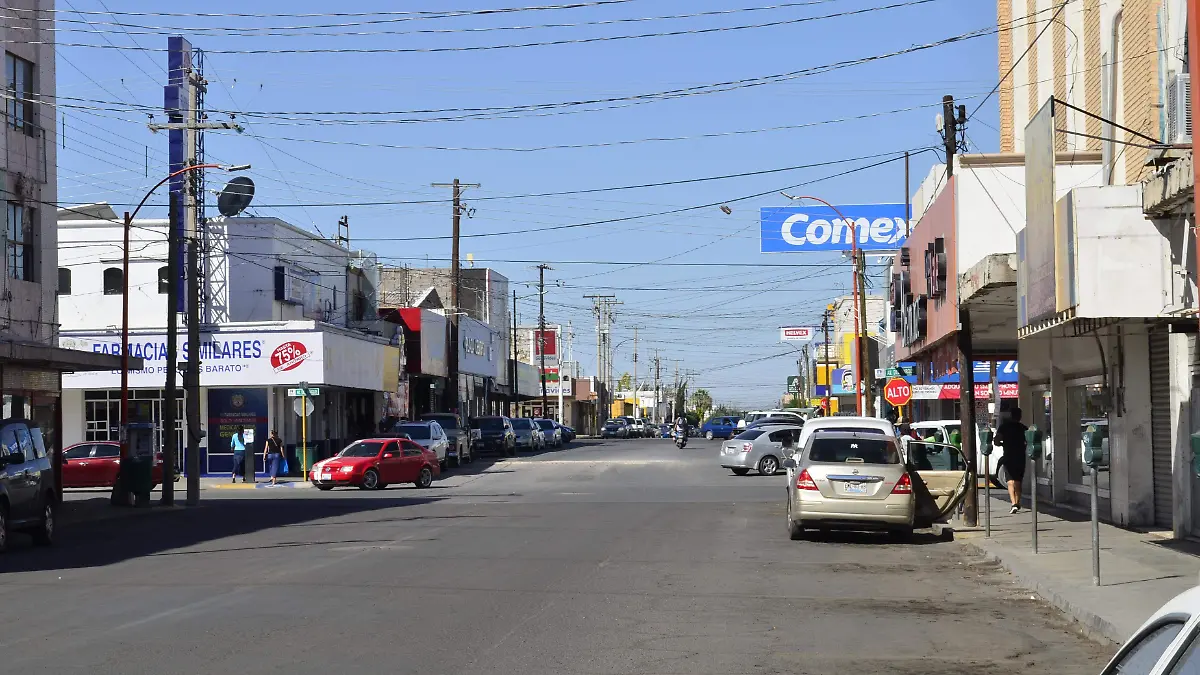 14 JUNIO- Zona comercial en Delicias