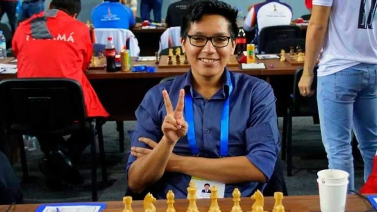 Jorge Cori-campeon mundial sub 16 y gran maestro desde los 14 años de edad