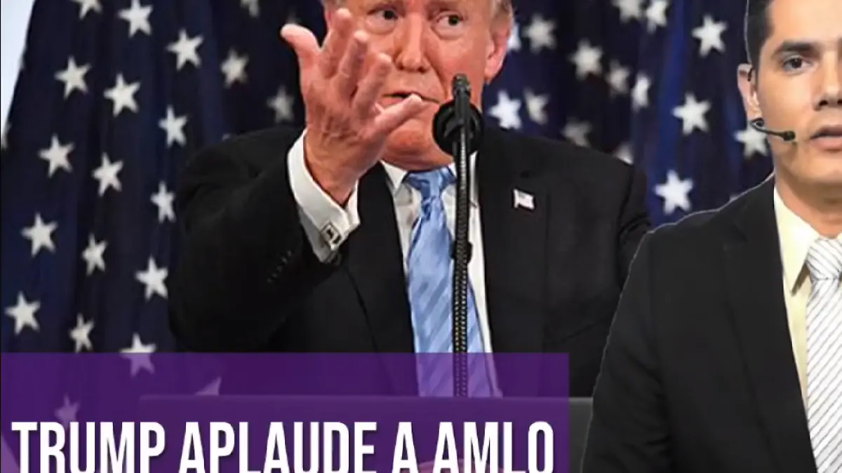 Trump aplaude a Amlo
