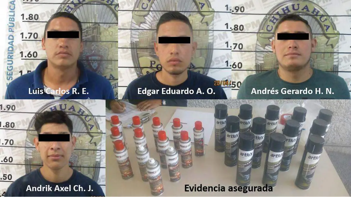 presuntos ladrones