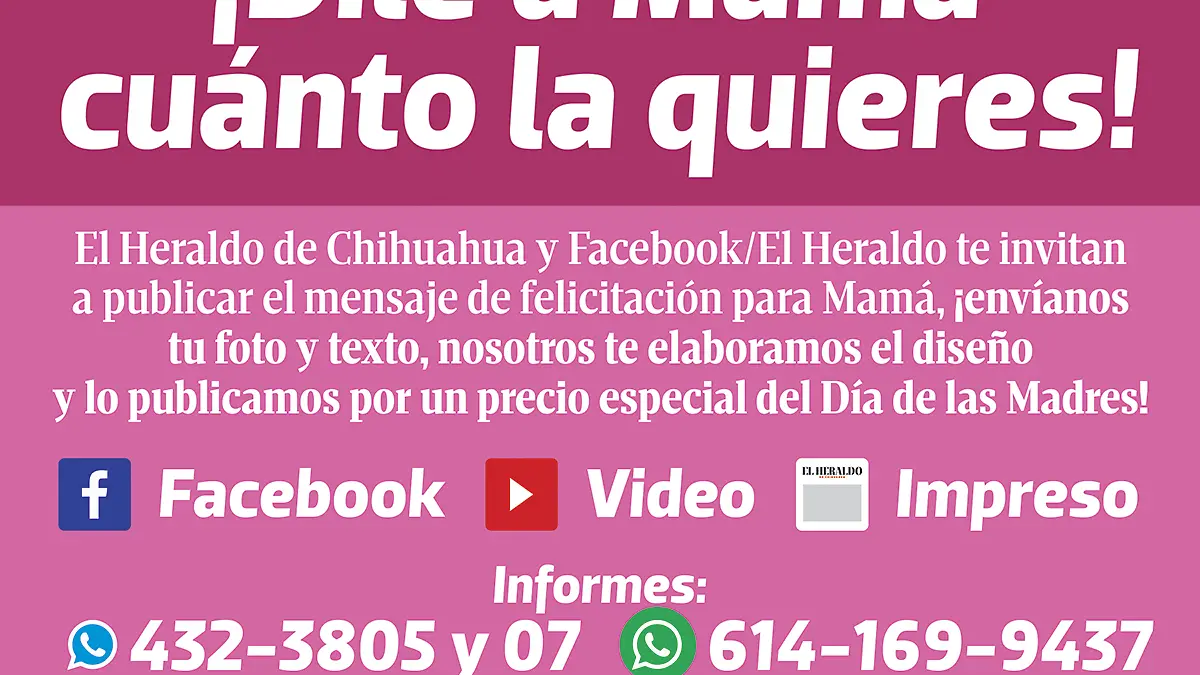 dile a mama cuanto la quieres 1200X900