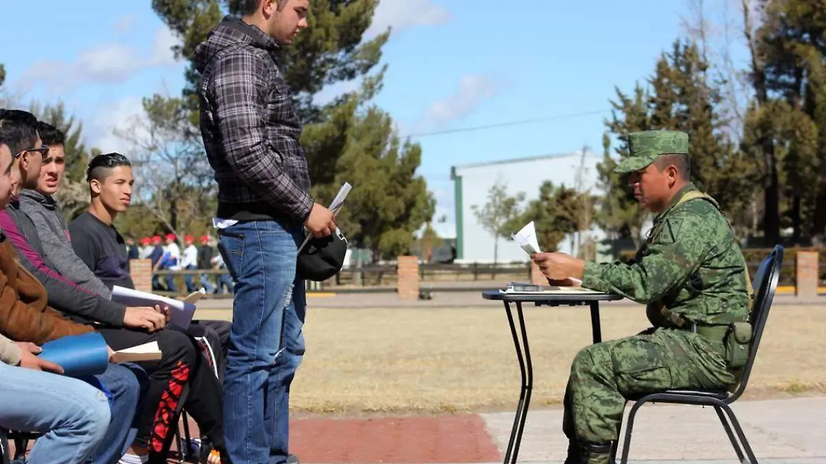 Registro de jóvenes para el servicio militar