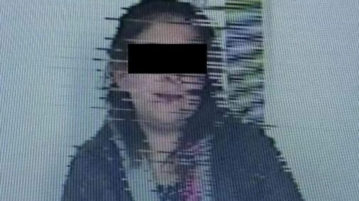 Presunta narcomenudista%2c imagen captada del sistema de captura de policía municipal