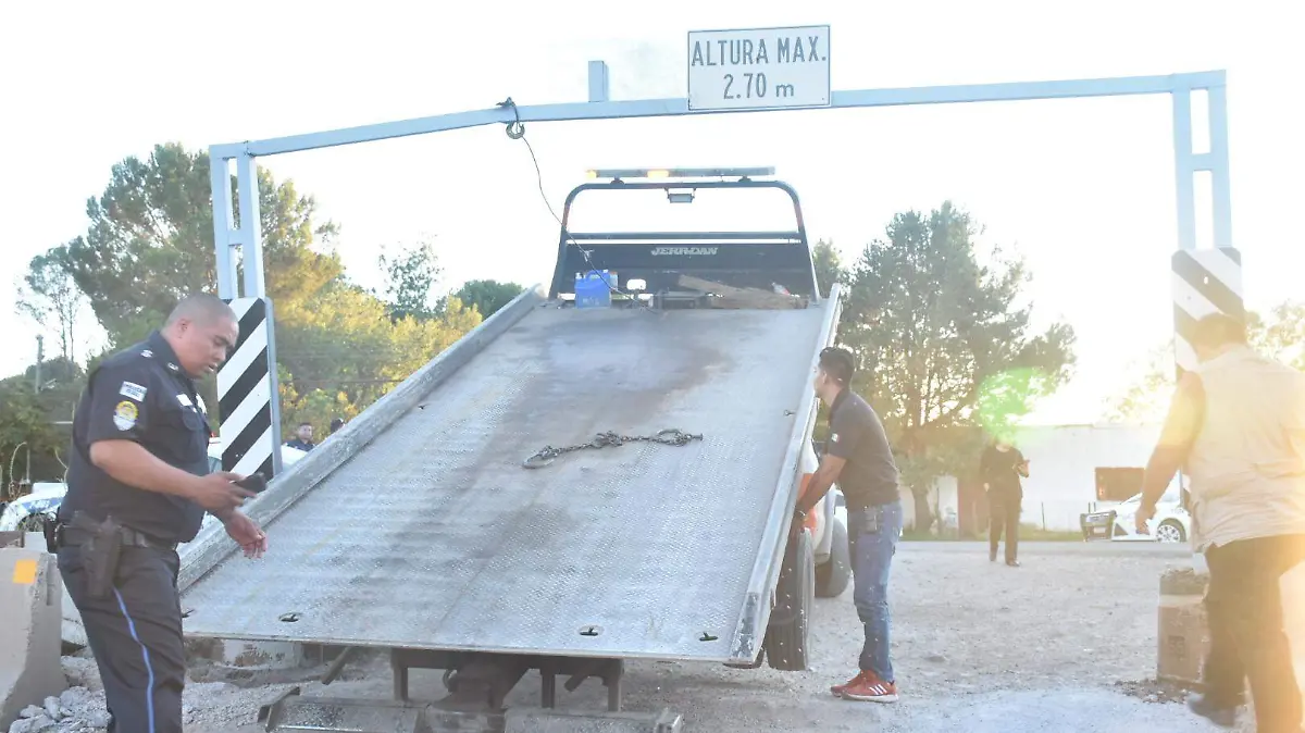 colocan un arco en carretera juarez (21)
