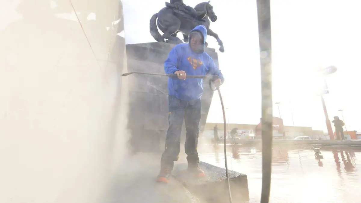 limpieza de glorieta  (2)