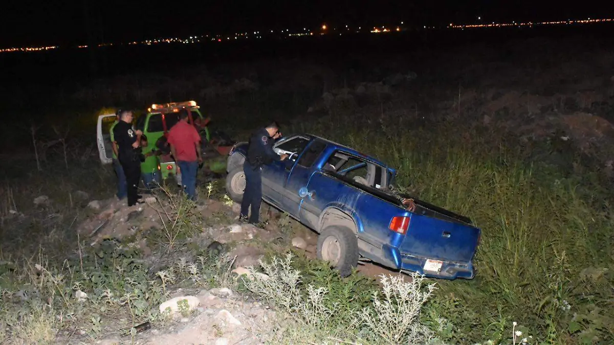 sale de la carretera