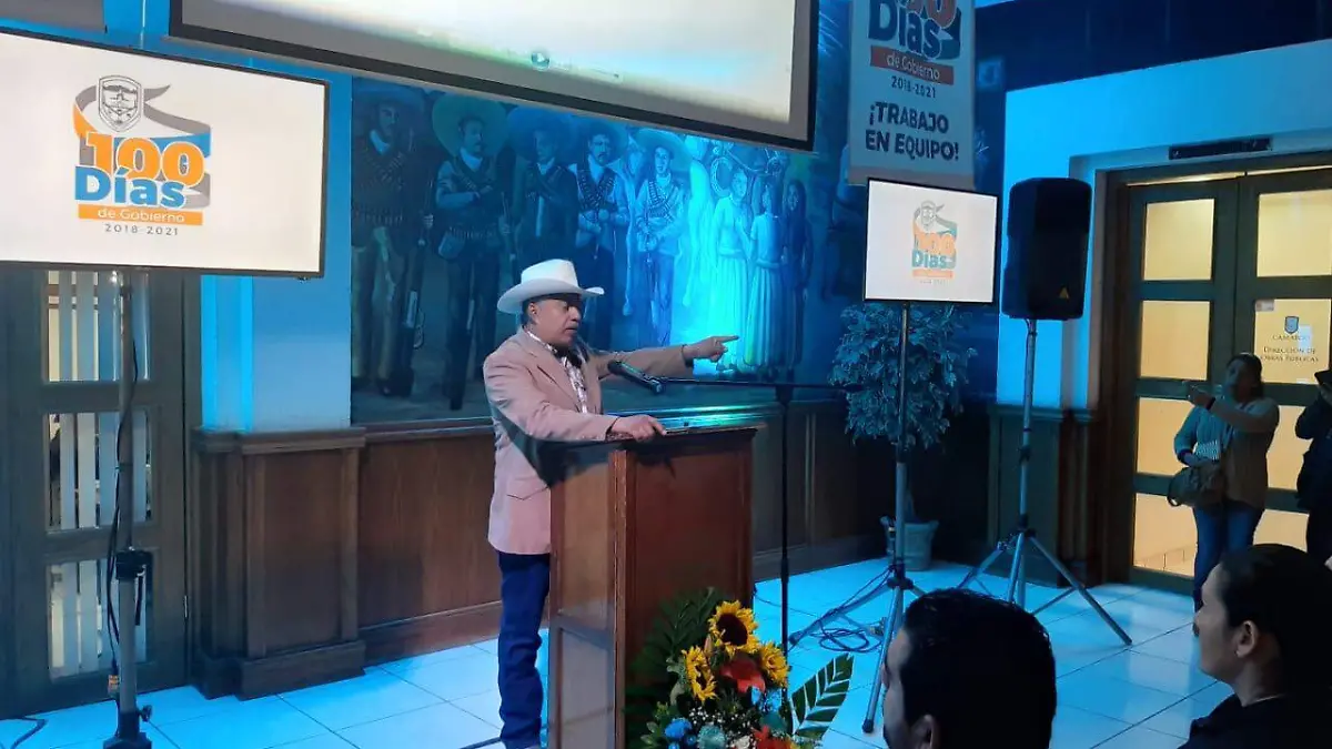 55 millones de pesos  invertidos en Camargo, destaca en su informe de  100 días de gobierno Pdte Mpal.. (1) copia