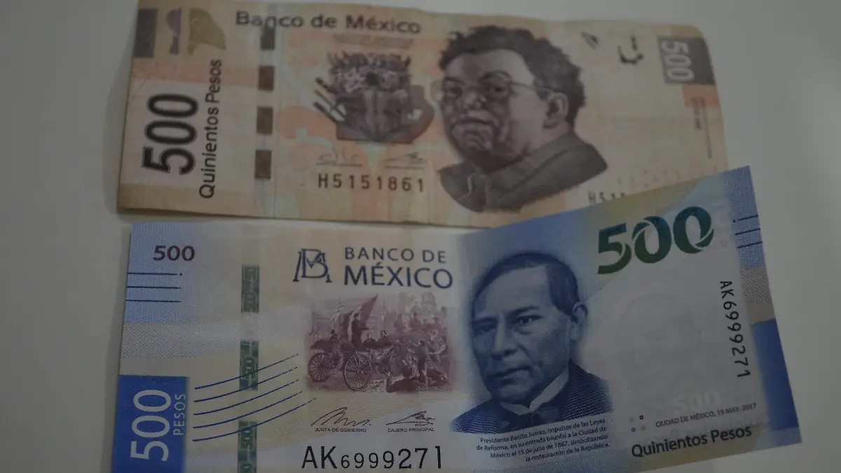 Billetes de 500