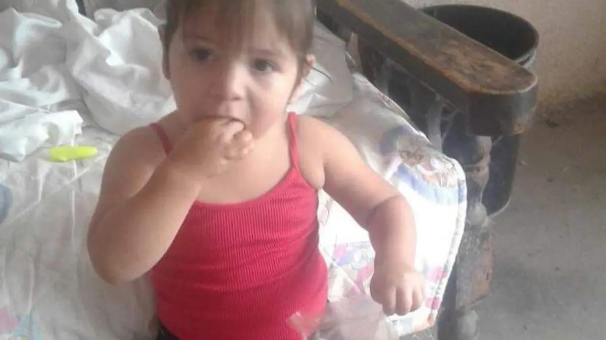 niña de 2 años sustraida de su hogar por su madre.