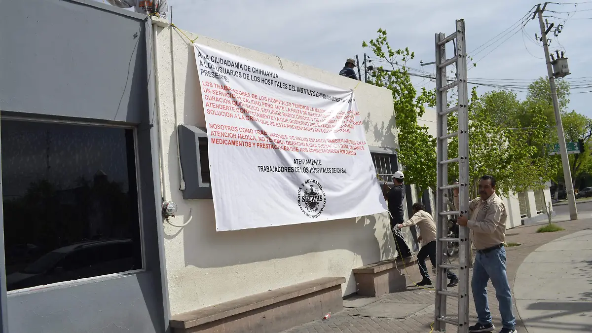 S-Trabajadores inconformes por desabasto en hospital