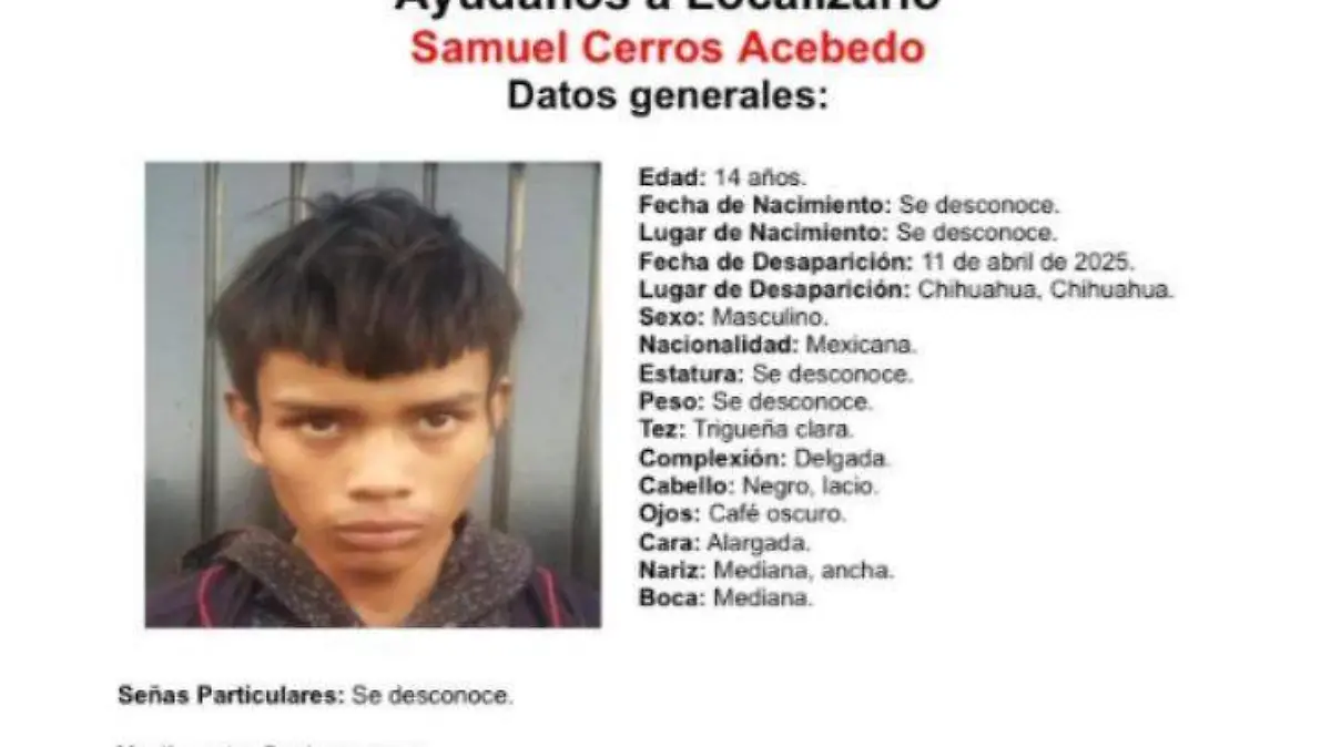 SAMUEL CERROS ACEBEDO