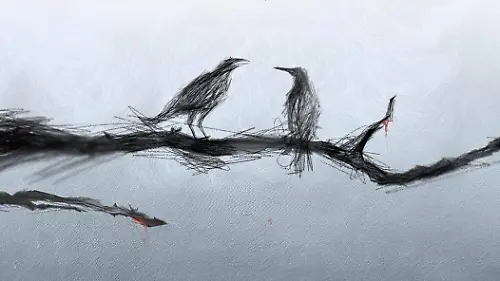 OBRA LOS NEGROS PÁJAROS
