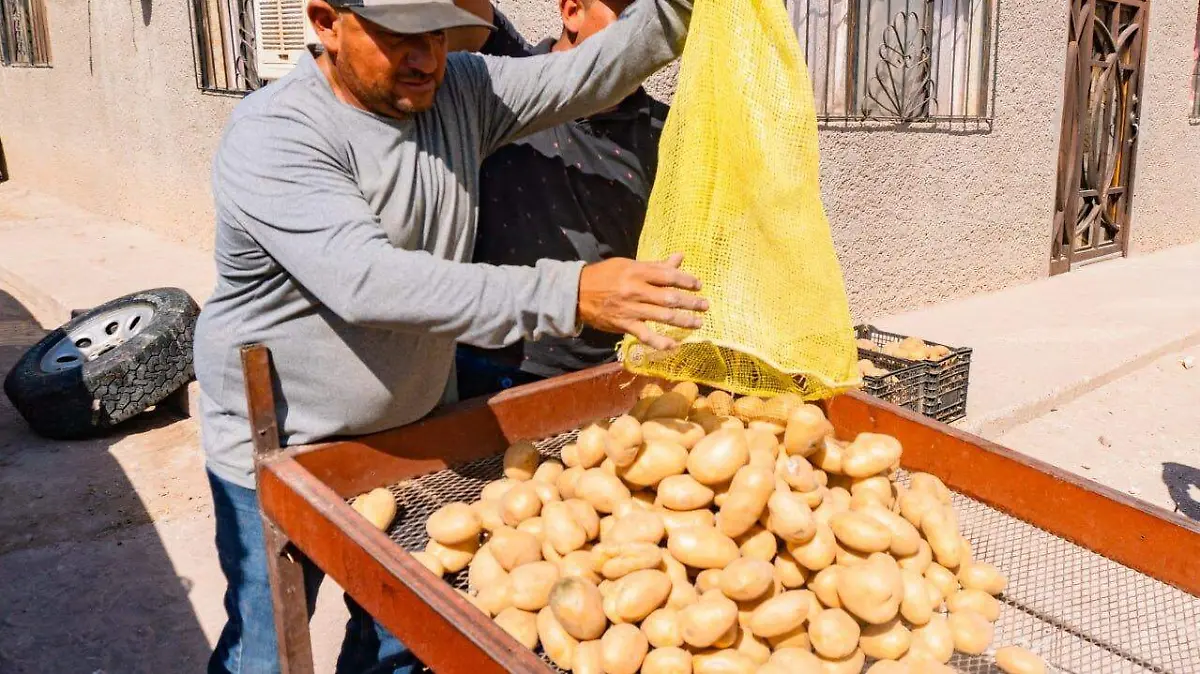 Costal de papas