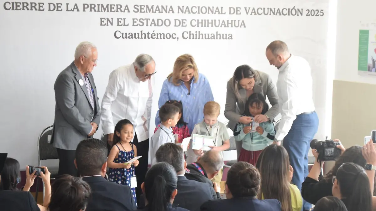 semana nacinal de vacunación