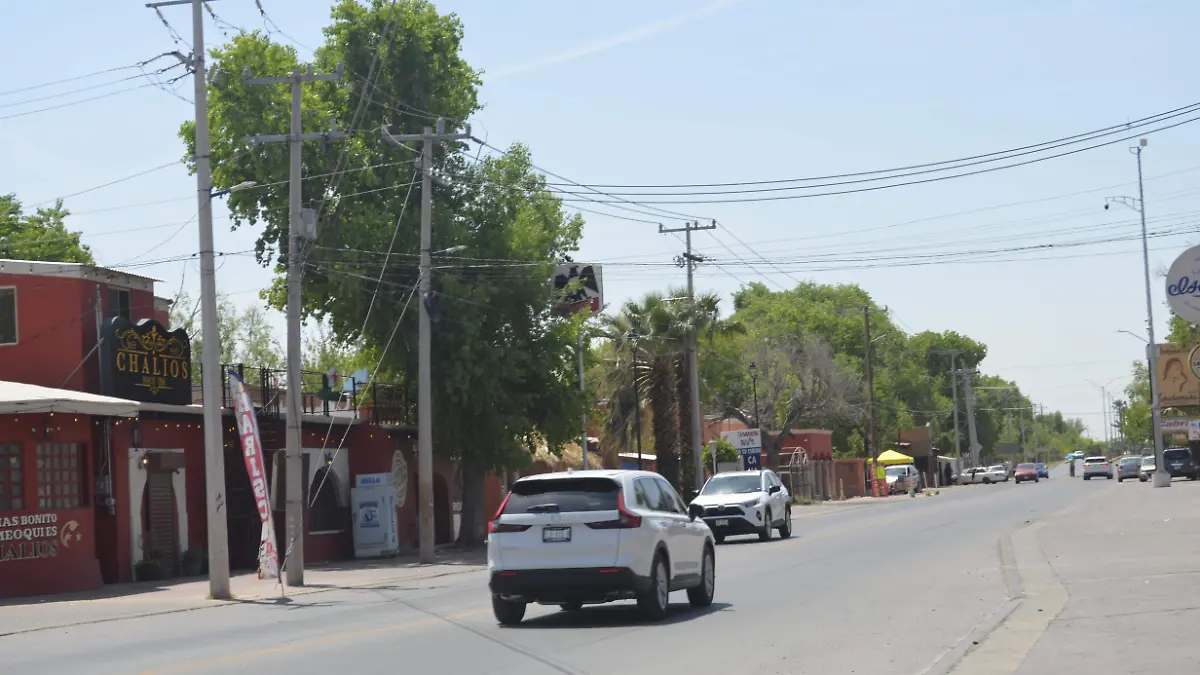 Zona del vado de Meoqui