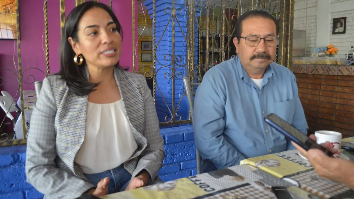 Fedra González y Víctor Salcido