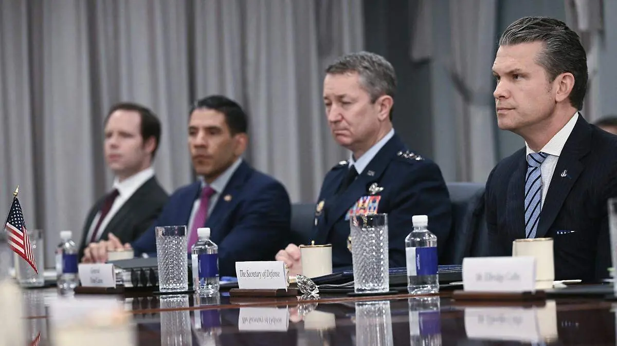 AFP__20250505__44J62ZE__v1__Preview__SecretaryOfDefensePeteHegsethHoldsBilateralMeet
