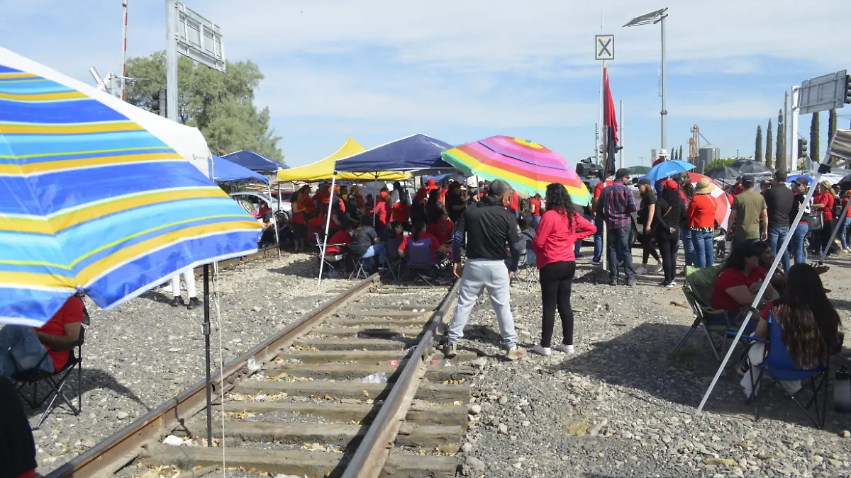 Cierre de vías