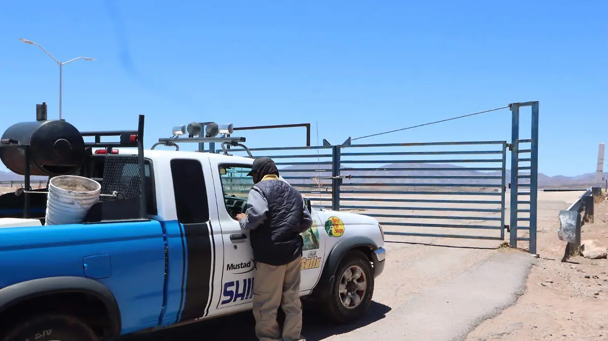 Entrada de vehiculos_Presa Chihuahua