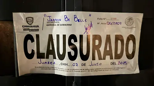 clausuras gobernación