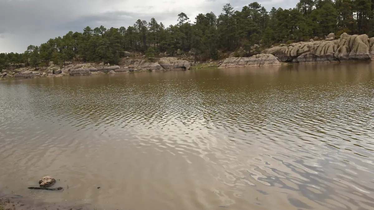 Lago de arareco fotos despues de estar seco_creel