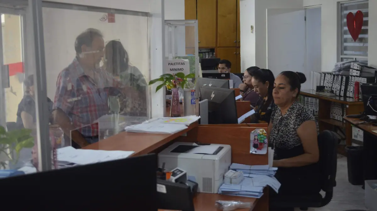 Pago del predial en cajas