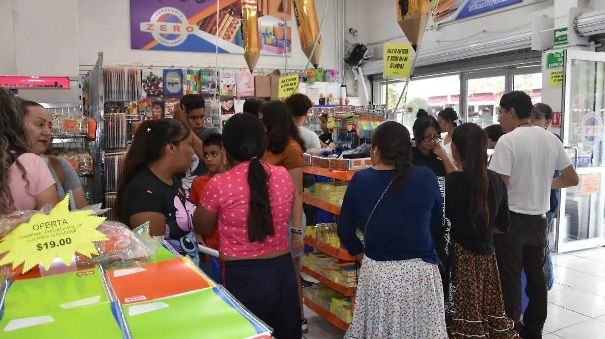 compra de útiles escolares